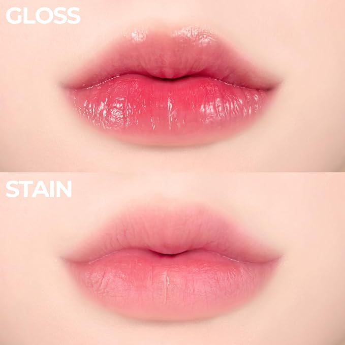 Pudding Glow Korean Lip Tint | Natural Lip Stain | Gloss to Stain | Long-Lasting & Non-Sticky | Lightweight Lip Tint 0.14 oz. (05 PINK LAMP)