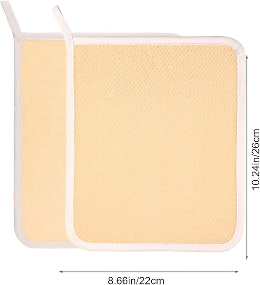 PHOGARY 6 Pack Exfoliating Wash Cloths for Body Scrub and Face Clean, Dual-Sided Wash Towels Bath Washcloths for Men Women Skin Massage Spa - Rough Exfoliating Side and Soft Terry Side