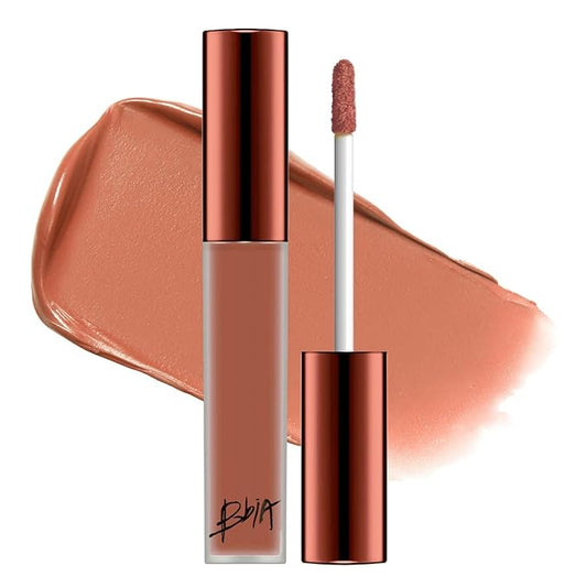 BBIA Last Velvet Lip Tint - Soft & Creamy Matte Finish Lip Stain, Blur Effect with Velvety Texture, Long-Lasting, High Pigment, Lightweight, Non-Drying, Korean Lip Makeup (22 MELLOW NOTE)