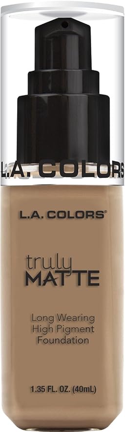 L.A. COLORS Truly Matte Foundation, Cool Beige CLM359