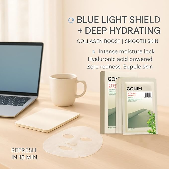 Face Mask Korean Skin Care with Hyaluronic Acid & Collagen Activation- Face Masks Skincare Hydration, Anti Aging & Moisturizing Sheet Mask for All Skin Korean Face Mask 20 Sheets