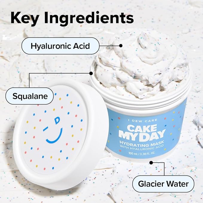 I DEW CARE Wash Off Face Mask Skincare Gift Set - Mini Scoops | Facial Masks, Matcha, Korean Skincare, Pore Cleansing Mask, Cruelty-Free, Travel Size, Mini Set, Stocking Stuffers, Teen Girl Gift Set