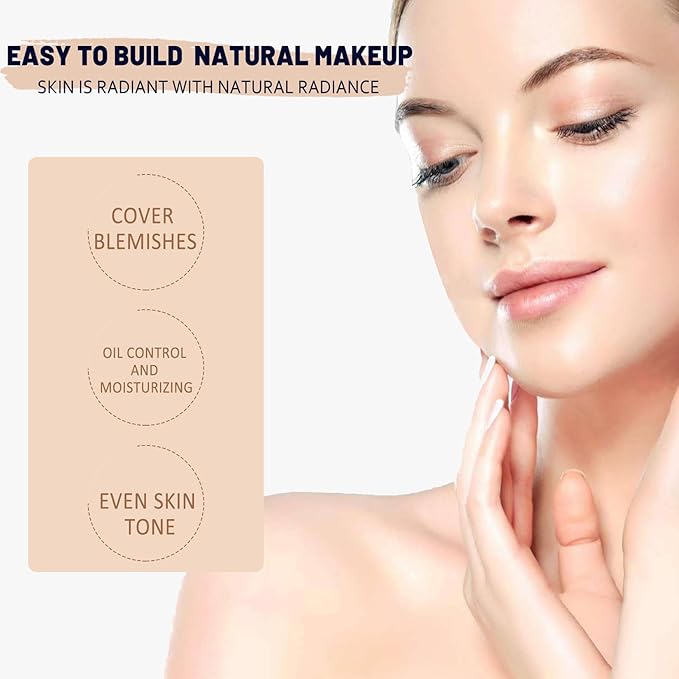 Skin Tone Adjusting CC Cream SPF 50, New Cosmetics CC Cream, Pre-makeup Primer Moisturizing Skin Concealer Skin Tone (Natural, 1PCS)