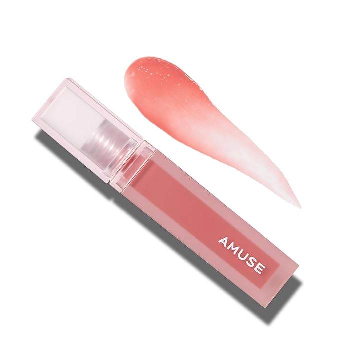 Amuse SEOUL DEW VELVET TINT 01 BOKSOONGA BLOSSOM | Soft matte peach | Velvety, matte, moisturizing, long-lasting color, transfer proof, vegan