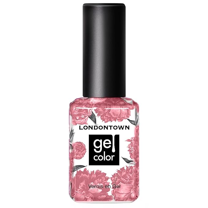 LONDONTOWN UV/LED Gel Nail Polish - Long Lasting, Chip Resistant High Shine Color - Glossy Clay Rose, Mojave MaUV/LEDe, 12ml/.40fl oz