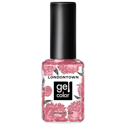 LONDONTOWN UV/LED Gel Nail Polish - Long Lasting, Chip Resistant High Shine Color - Glossy Clay Rose, Mojave MaUV/LEDe, 12ml/.40fl oz