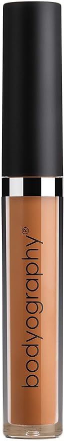 Bodyography Skin Slip Full Coverage Concealer - Flexible Comfort, Flawless Finish - Lightweight for all Day Wear Skin Hydration - Infused Vitamin E and Glycerin (Warm Medium)
