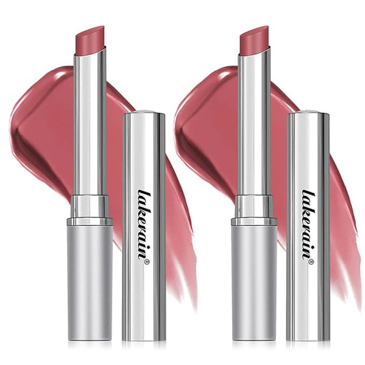 2PCS Honey Lipstick Tinted Lip Balm - Sheer Hydrating for All Skin Tones - Moisturizing Lip Color, Nourishing for Dry Lips (Pink)