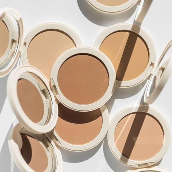 FARMASi Powder Bronzer Blush Skin Makeup, Highly Pigmented, Cushiony Formula with Nourishing Vegetable Squalene and Smooth-Satin Finish, Refreshing Moisture Boost 0.4 Fl Oz /12g -03 Rio