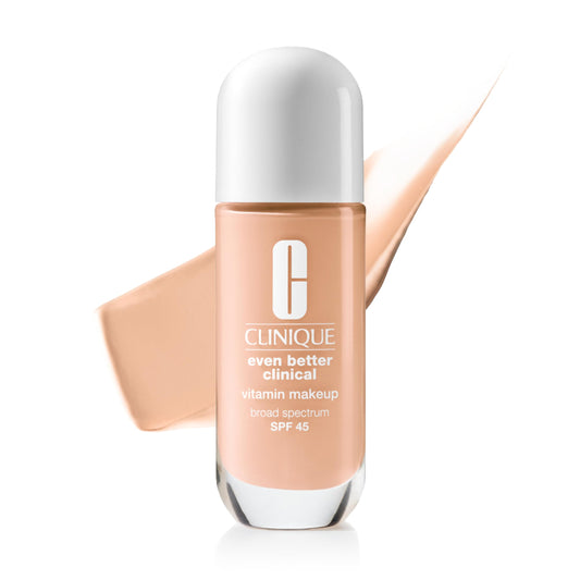 Clinique Even Better Clinical Vitamin Makeup Broad Spectrum SPF 45 With Vitamin C, Vitamin E + Vitamin B3 | Light Coverage + Vibrant Finish, Light Medium Cool 1