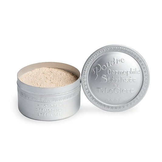 T. LeClerc Loose Facial Powder - Face Makeup Setting Powder Longwear, Blendable Mineral Minimizes Pores & Perfects Skin Tones Blurs Fine Lines Foundation, Concealer, Smoothes, Mattifies (Camelia)