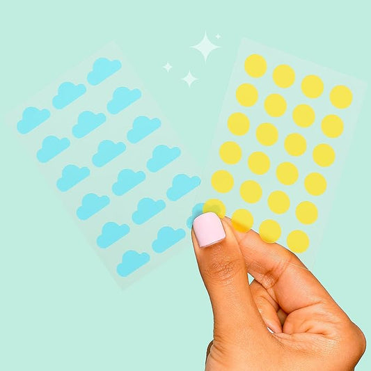 SpaLife Beauty Rise & Shine Pimple Patches – Hydrocolloid Formula for Acne, Spots, Redness, and Oiliness– 216 Patches: 108 Clouds & Suns – Acne Patches – Spot Treatment – Hydrocolloid – Zit Patches