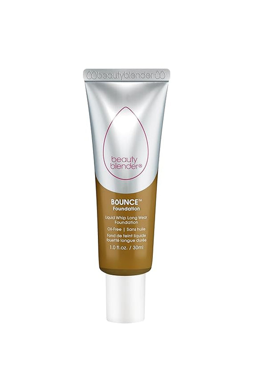 Beautyblender Bounce Liquid Whip Long Wear Foundation, Full Coverage Natural Matte Makeup Foundation, Oil Free 24 Hour Wear, 4.40 N Deep Neutral Version 2.0