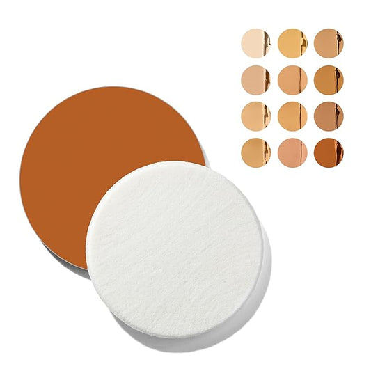 Toty by Sofia Vergara - Ilumina CC Creamy Compact SPF 50+ Refill - Mineral Sunscreen for Face - Cream Foundation Balm - Blurring, Matte Light Coverage - Water Resistant - All Skin Types - 5W1