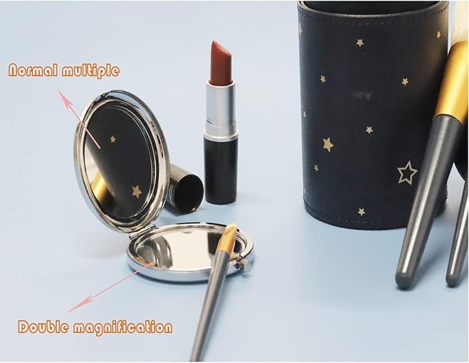 LQRI Witch Musical Makeup Mirror WitchInspired Gift Musical Lover Pocket Mirror