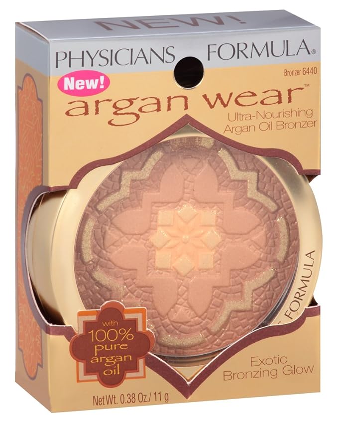 Physicians Formula Argan Wear Ultra-Nourishing Argan Bronzer, Bronzer, 0.38 Ounce
