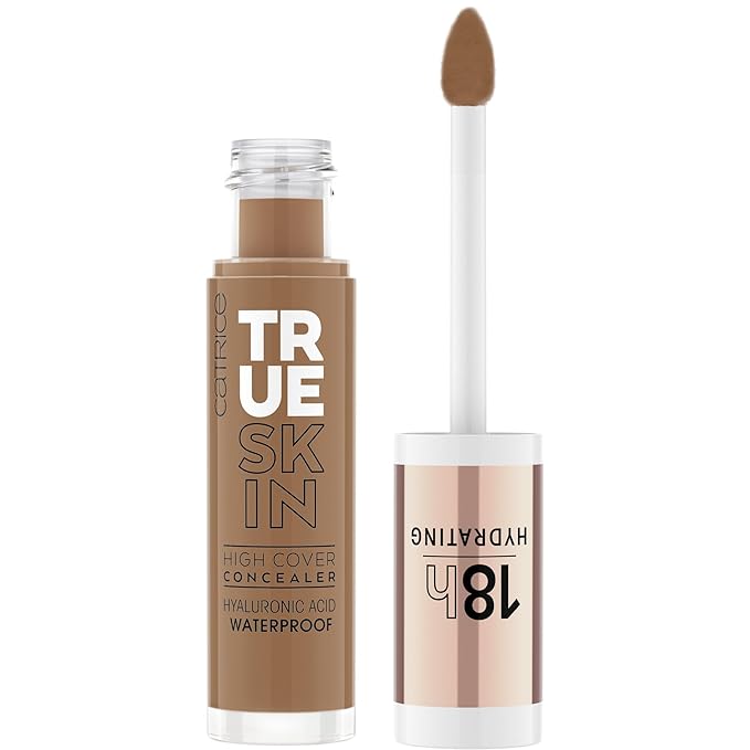 Catrice | True Skin High Cover Concealer (092 | Warm Spices) | Waterproof & Lightweight for Soft Matte Look | With Hyaluronic Acid & Lasts Up to 18 Hours | Vegan, Cruelty Free