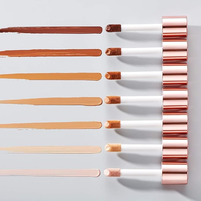 Makeup Revolution Conceal & Define Foundation, Cream Foundation Makeup, Full Coverage, For Dark Skin Tones, Vegan & Cruelty-Free, F16, 23ml