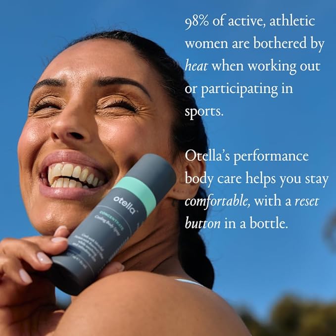 Cooling Body Spray with Menthol and Aromatherapy Rosemary Mint Scent to help you Concentrate, 2.7 oz. | Anytime Immediate Heat Relief | TSA Approved | Gluten Free | Vegan | Paraben Free