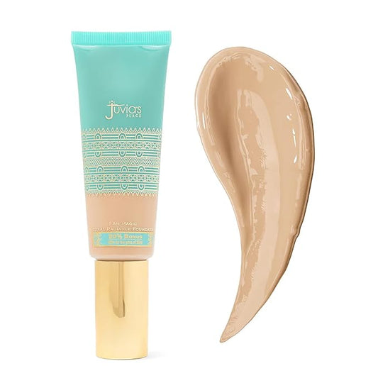 Juvia's Place I Am Magic Natural Radiance Foundation - 630Capri - Full Coverage Liquid Foundation Makeup for Dry, Mature, Aging, and Combination Skin - Lightweight Longwear Base with Radiant Finish