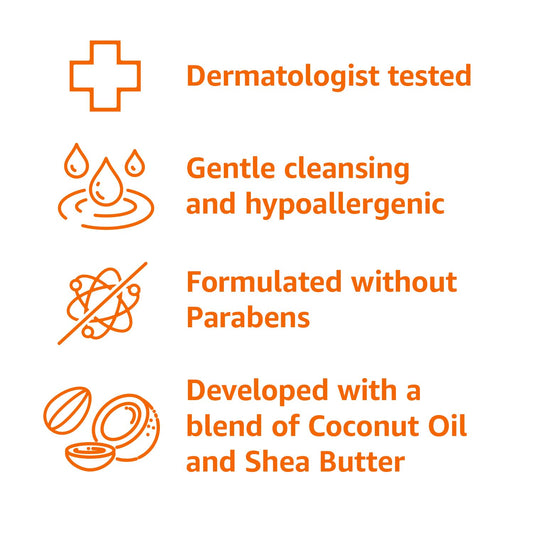 Amazon Basics Body Wash for Sensitive Skin, Hypoallergenic 22 fl oz (Pack of 1)