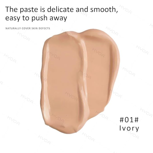Ownest Mushroom Head Air Cushion BB Cream, Concealer Lasting Nude Makeup Moisturizing Pigment CC Liquid Foundation, Even Skin Tone Makeup Base Primer-Buff Beige
