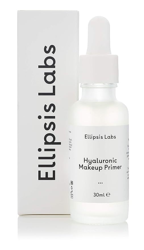 Hyaluronic Makeup Primer by Ellipsis Labs. Containing Hyaluronic Acid to retain moisture and create a plumping effect. Primes your face for makeup & foundation