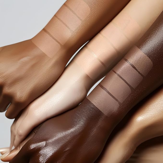 1.P.L AMPOULE GLOW FOUNDATION dewy glowy finish, liquid foundation with wand, all day coverage, blendable, 28g 0.99 fl Oz [21-N CLARITY]