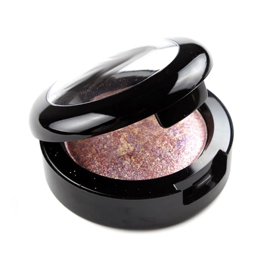 Mallofusa Single Baked Eye Shadow Powder Palette in Shimmer 15 Metallic Colors Optional (Night Rose)