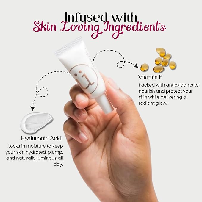 M2U NYC Liquid Highlighter Makeup – Lightweight Luminizer for Natural Radiant Glow with Shimmer – Ultra Smooth Hydrating Illuminator, Face, Cheekbone & Body Glow Enhancer Pink Pearl (Futurity)