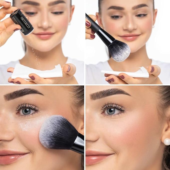 ARTDECO Fixing Powder Caster - Transparent Loose Setting Powder - Mattifies Makeup, Sets Cream Products - Ideal for Oily Skin - Dermatologically Approved - 0.35 Oz