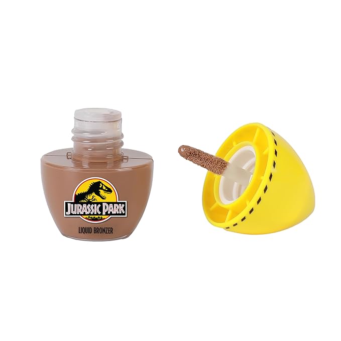 Profusion Cosmetics Jurassic Park Radiant Liquid Bronzer, Natural Glow Enhancer, Highly Pigmented Formula Vitamin-Infused Glow for Natural Radiance Face Makeup, Sheer to Medium Coverage (DIG SITE #1)