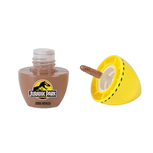 Profusion Cosmetics Jurassic Park Radiant Liquid Bronzer, Natural Glow Enhancer, Highly Pigmented Formula Vitamin-Infused Glow for Natural Radiance Face Makeup, Sheer to Medium Coverage (DIG SITE #1)