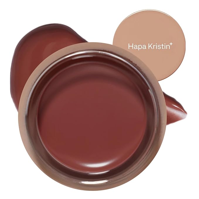 Gleam Glow Lip and Blush – Silky Smooth, Blendable Makeup in Red, Coral, Pink, Lavender, Beige Shades | perfectly pairs with HapaKristin Colored Contacts, 0.148 Oz (4.2g) (Mocha Rose 503)