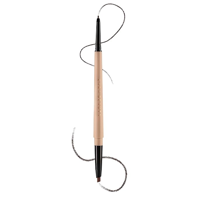 KARA BEAUTY DOUBLE-ENDED Brow Pencil - Dual-Ended - VEGAN (DARK BROWN)
