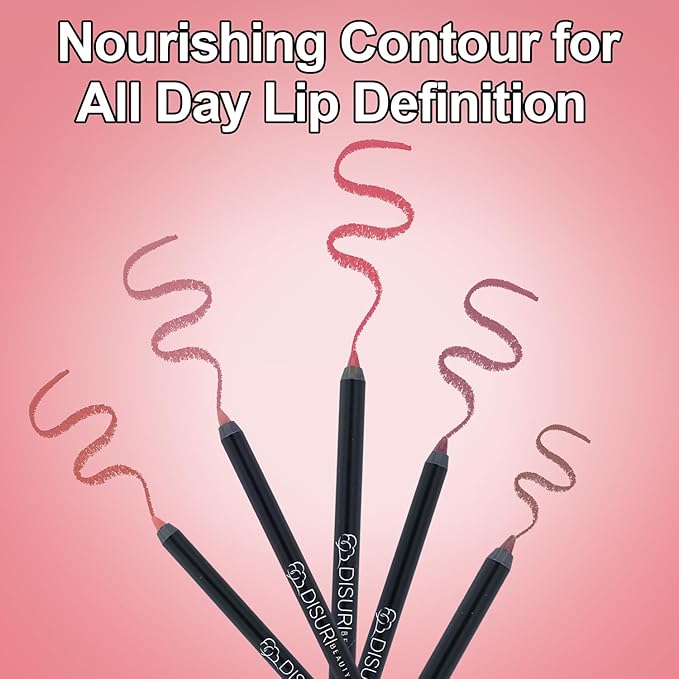 Blush Blossom Color Pop Lip Liner - Semi-Matte Finish, Vegan and Cruelty-Free - Creamy Lip Liner - Highly-Pigmented and Long Lasting for Shaping and Sculpting Lips