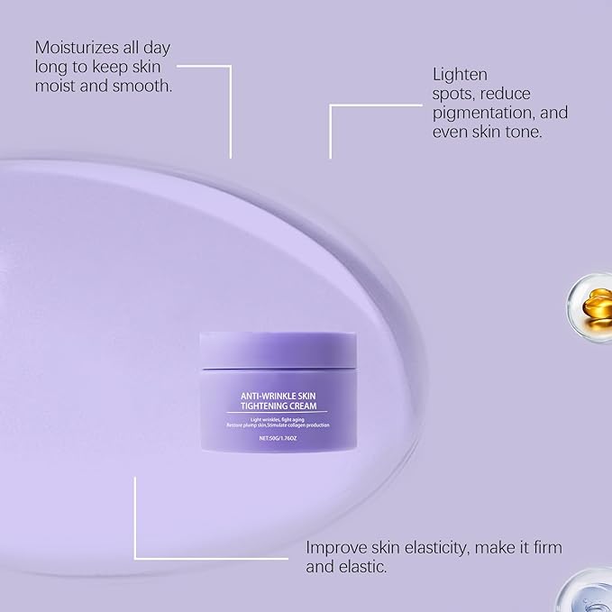 2PCS DreamySkin Overnight Firming Cream – Toning Whip for Loose Skin, Sleep Therapy Tightens and Sculpts, All Skin Types