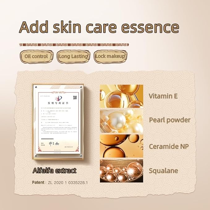 ZEESEA Pressed Powder Long Lasting Oil Control Facial Finishing Brighten Setting Powder Multi-use Foundation(#03 Translucent)