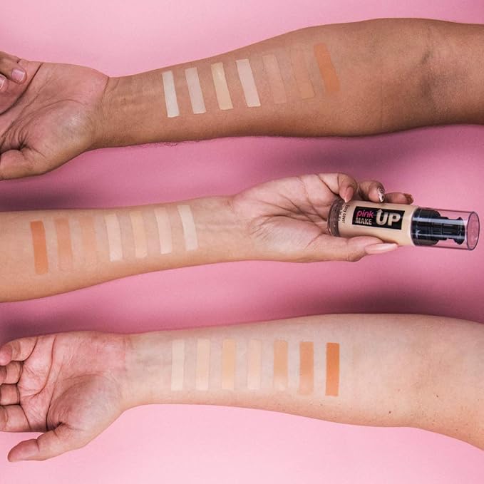 Easy Cover Liquid Makeup| Foundation Make Up| Tinted Moizturizer for face| Liquid Make Up| Medium coverage| Water base| Alcohol free| Model PKEC300