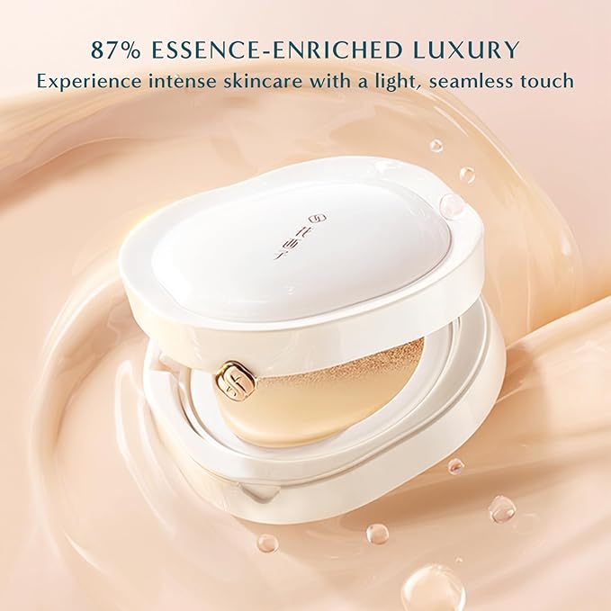 Florasis Flawless Jade Breathable Weightless Matte Cushion Foundation (N25 Rippling Lotus, 1 Count)