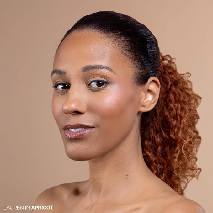 OFIR Elation Powder Blush – Buildable & Highly-Pigmented, Line-Blurring Formula for a Smooth Finish | Apricot - Subtle Peach Shade, 0.13 oz | Long-Lasting, Lightweight Blush Powder