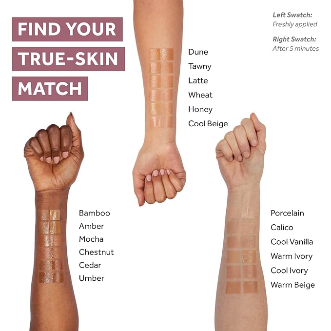 No7 Restore & Renew Multi Action Serum Foundation - Honey - Liquid Foundation Makeup with Vitamin C, Vitamin E & Collagen for Face - Beauty Skin Serum Formula with Medium Coverage (30ml)