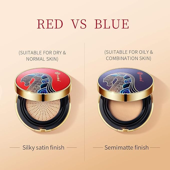 zeesea [Palace Identity Air Cushion BB Cream Moisturizing Foundation Waterproof Concealer Long Lasting Brighten Makeup Natural Cover (N03#Natural)