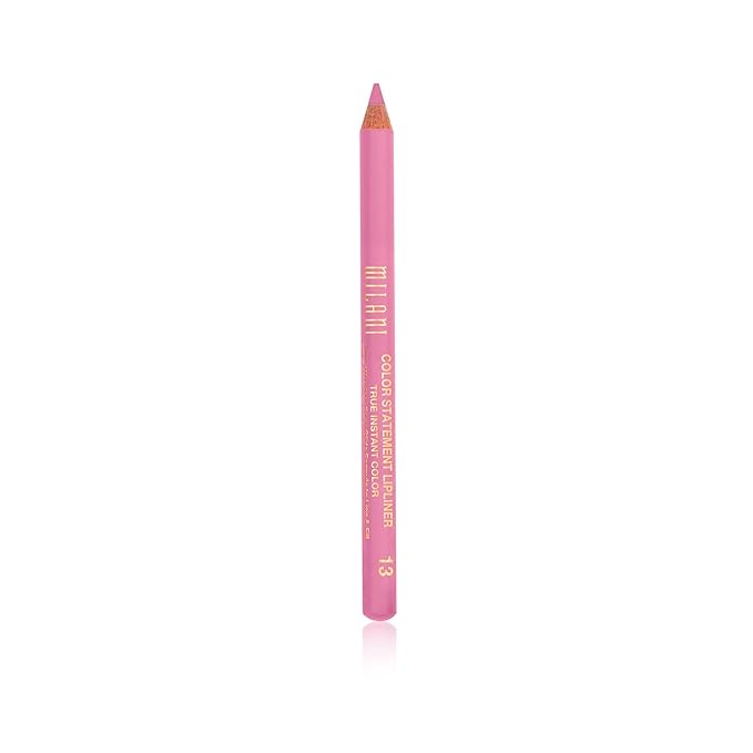 Milani Color Statement Lipliner - Pretty Pink (0.04 Ounce) Cruelty-Free Lip Pencil to Define, Shape & Fill Lips