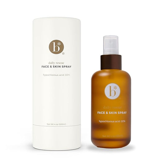 Bloome* - Hypochlorous Acid Face and Skin Spray .05% - Made in USA - Hypochlorous Acid Facial Mist - Pure HOCL Solution - Skin Care Relief for Tattoo, Sunburn, Piercing Aftercare & Bumps -120 ml