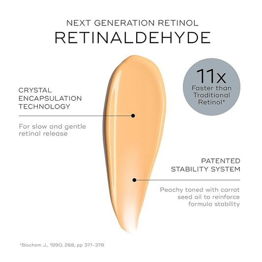 Medik8 Crystal Retinal 10 - Brightening, Firming, Advanced Skin Retinaldehyde Serum - Smooths Wrinkles - Hyaluronic Acid, Glycerin, Vitamin E - 1 oz