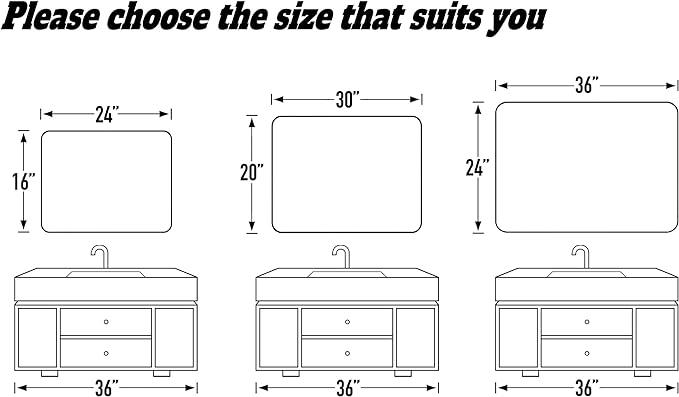 24x36 Mirror Rectangle Full Length Wall Mounted Hanging or Against Wall Metal Frame Dressing Make-up Mirrors for Entryway Bedroom Bathroom Living Room 24 36 36x24 inch Gold