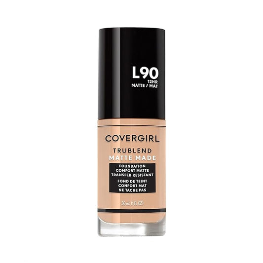 COVERGIRL TruBlend Matte Made Liquid Foundation, Classic Beige, 1 Fl Oz (Pack of 1)