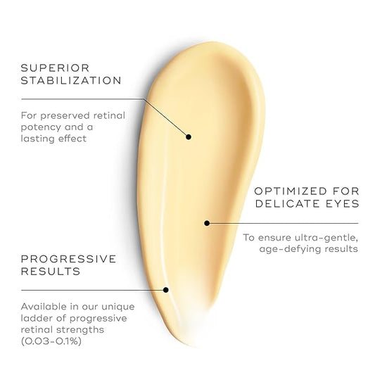 Medik8 Crystal Retinal Ceramide Eye 3 - Gentle Vitamin A Eye Cream - Reduces Appearance of Wrinkles - Perfect for Sensitive Skin - 0.5 oz
