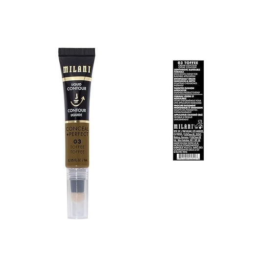 Milani Conceal + Perfect Liquid Contour for Added Definition, Face Lift Collection - Toffee